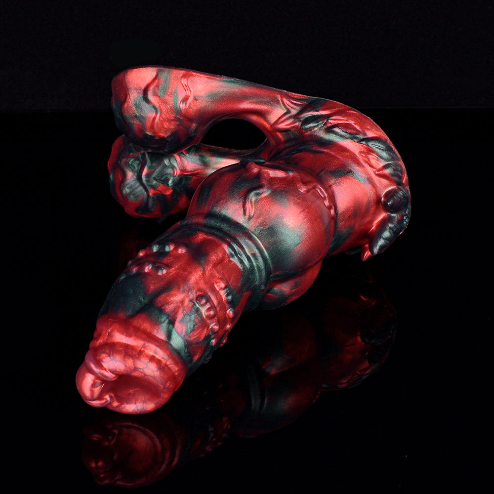 7 Inch Knot Monster Silicone Dog Dildo Xoxomoving