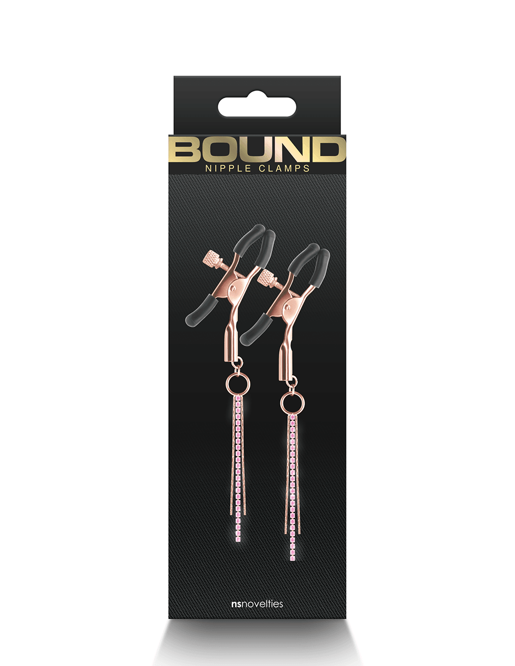 Bound Adjustable Metal 3 Tassle Clamps D3 - Xoxomoving