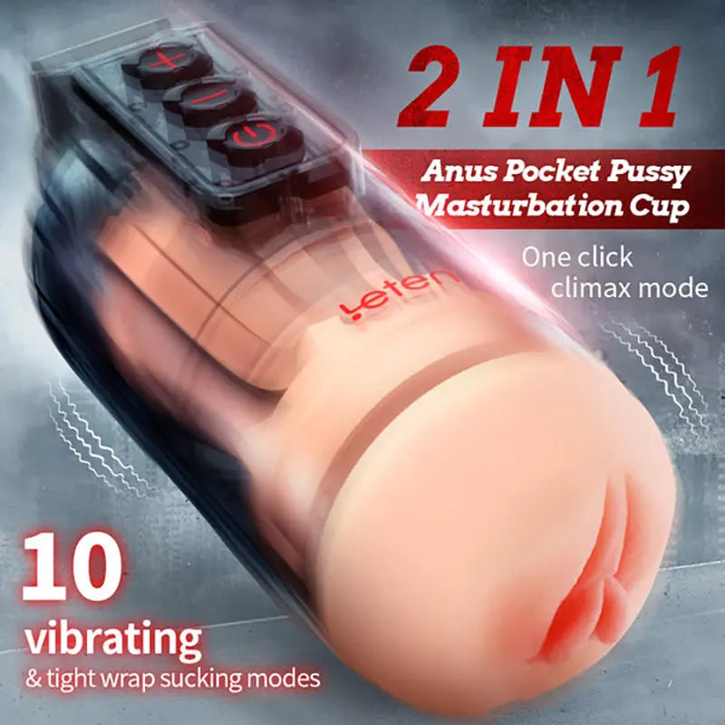 xoxomoving Grenade - Male Masturbator with App Remote Control & Strong Shock Feature