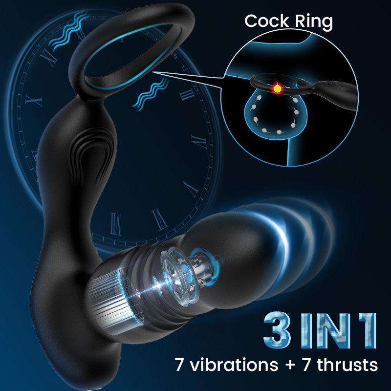 GURIN - Vibrations Thrusts Prostate Massager - Xoxomoving