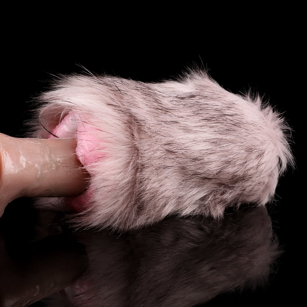 Furry Dog Pocket Pussy - Realistic Animal Vaginal Double Open Penis Masturbator Xoxomoving