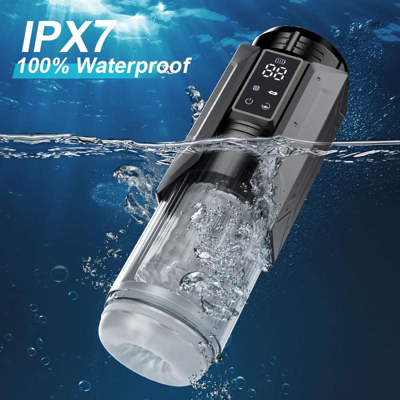 King -100% Waterproof 4 IN 1 Automatic Masturbation Cup for Men - Xoxomoving