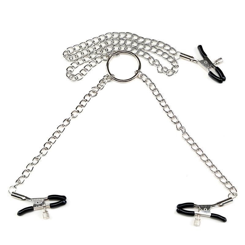 Adjustable Nipple Clamps and Clit Clamp Set - Xoxomoving