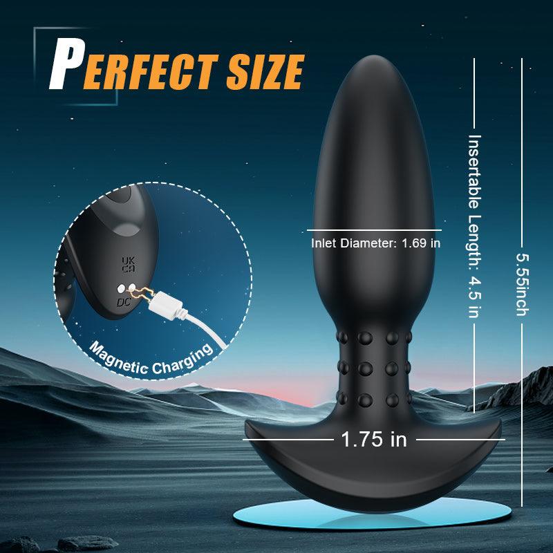 Whirl - Vibrating Rotating Prostate Massager - Xoxomoving