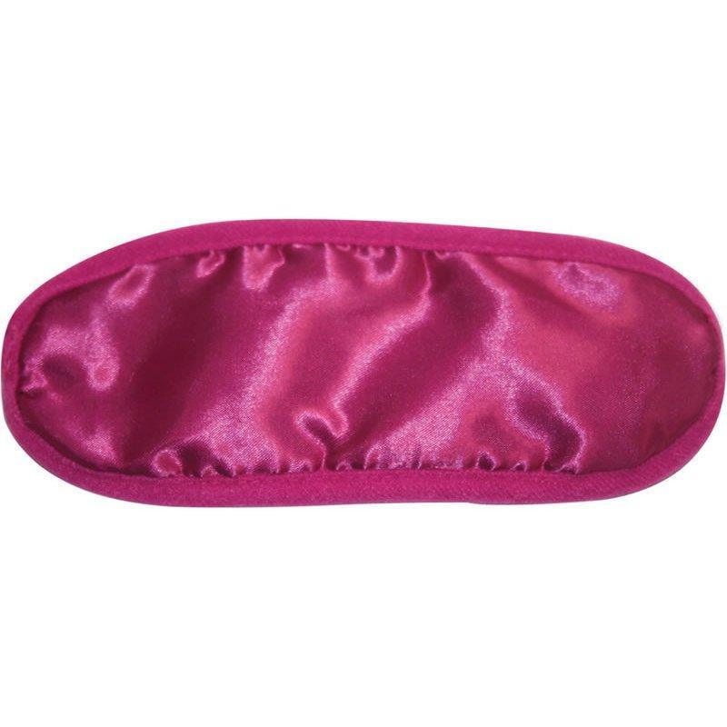 S&M Satin Hot Pink Blindfold - Xoxomoving