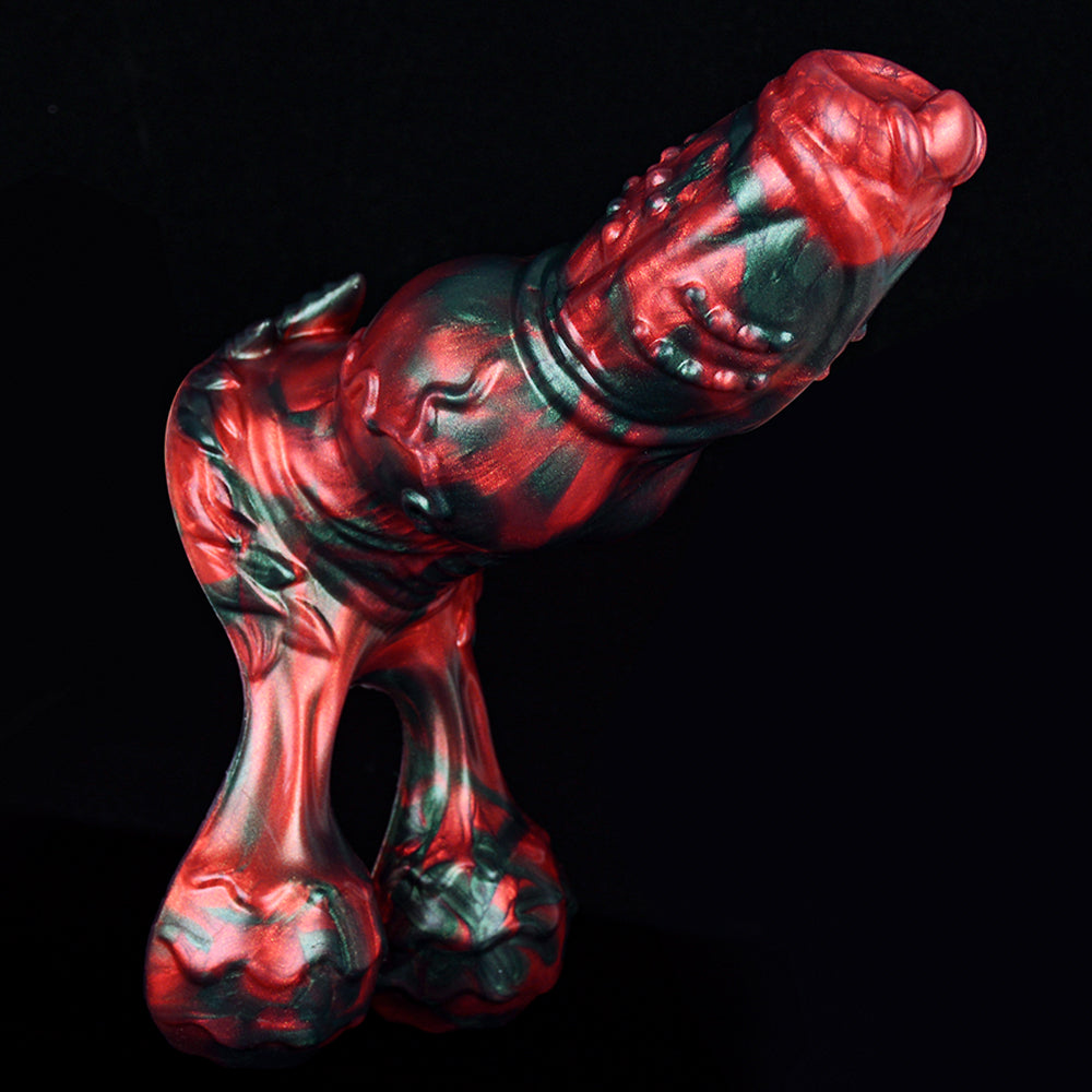 7 Inch Knot Monster Silicone Dog Dildo Xoxomoving