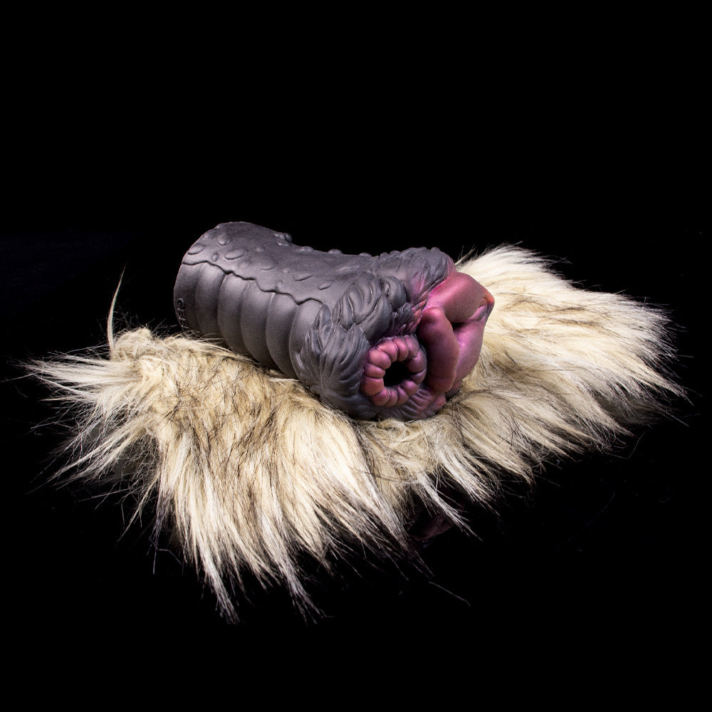Hyena Pocket Pussy Male Masturbator - Animal Vagina Penis Massage Sex Toy for Men Xoxomoving