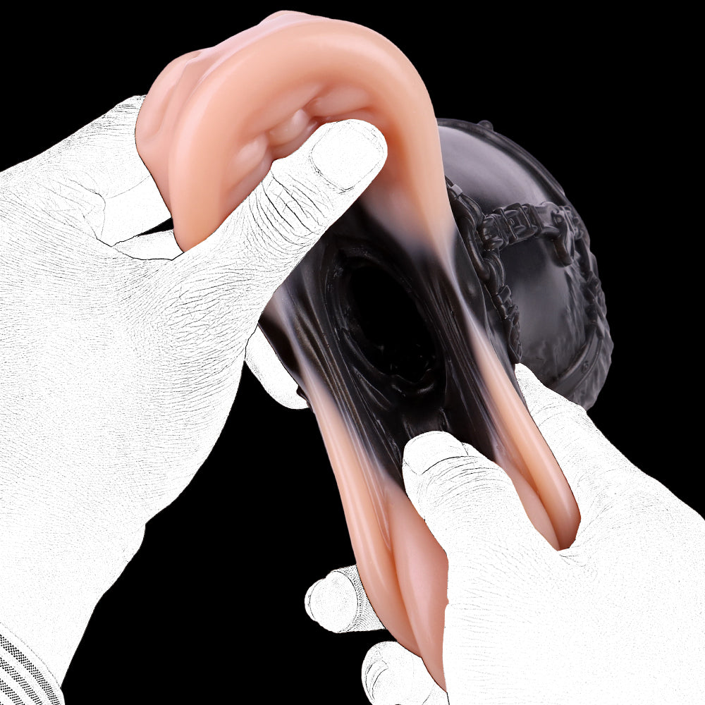 Realistic Horse Mouth Pocket Pussy Masturbator - Fantasy Animal Oral Sex Penis Massage Xoxomoving