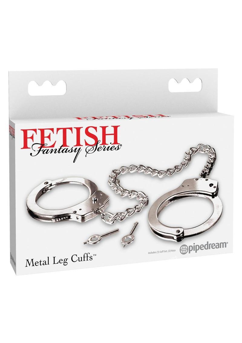 Fetish Fantasy Metal Leg Cuffs - Xoxomoving