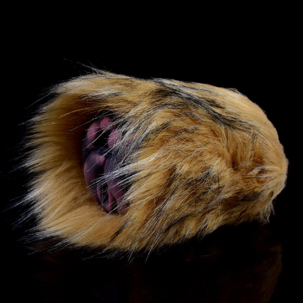 Furry Cat Pocket Pussy Male Sex Toy - Fantasy Animal Vaginal Silicone Penis Masturbator Xoxomoving