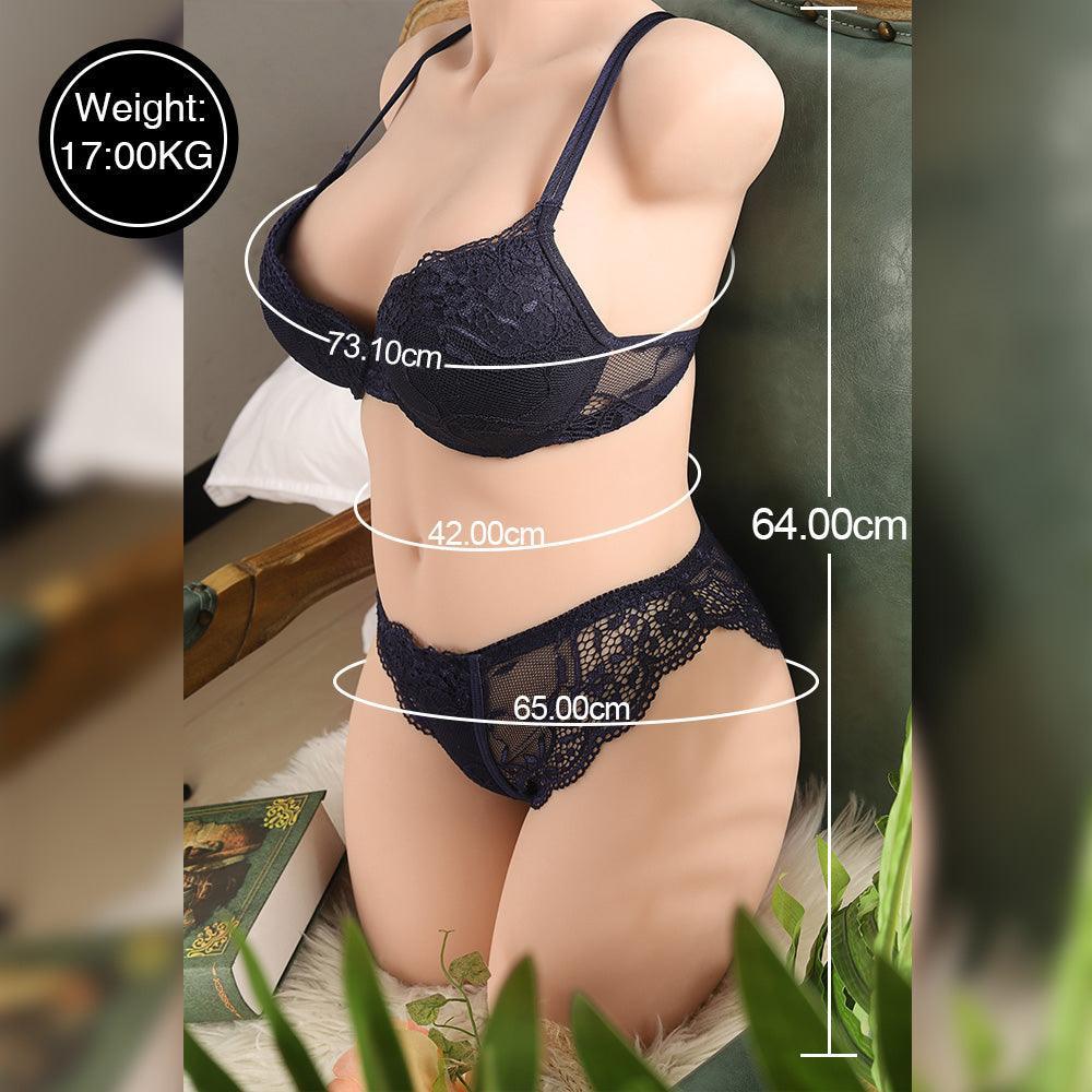 38lb Brandi Buxom Beauty Torso Realistic Sex Doll - Xoxomoving