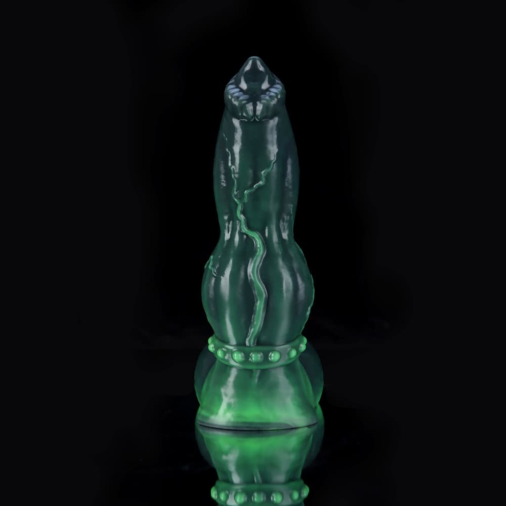Venom Green Knot Dildo Xoxomoving