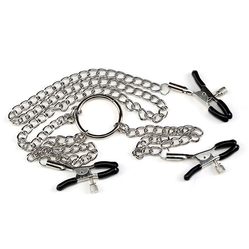 Adjustable Nipple Clamps and Clit Clamp Set - Xoxomoving