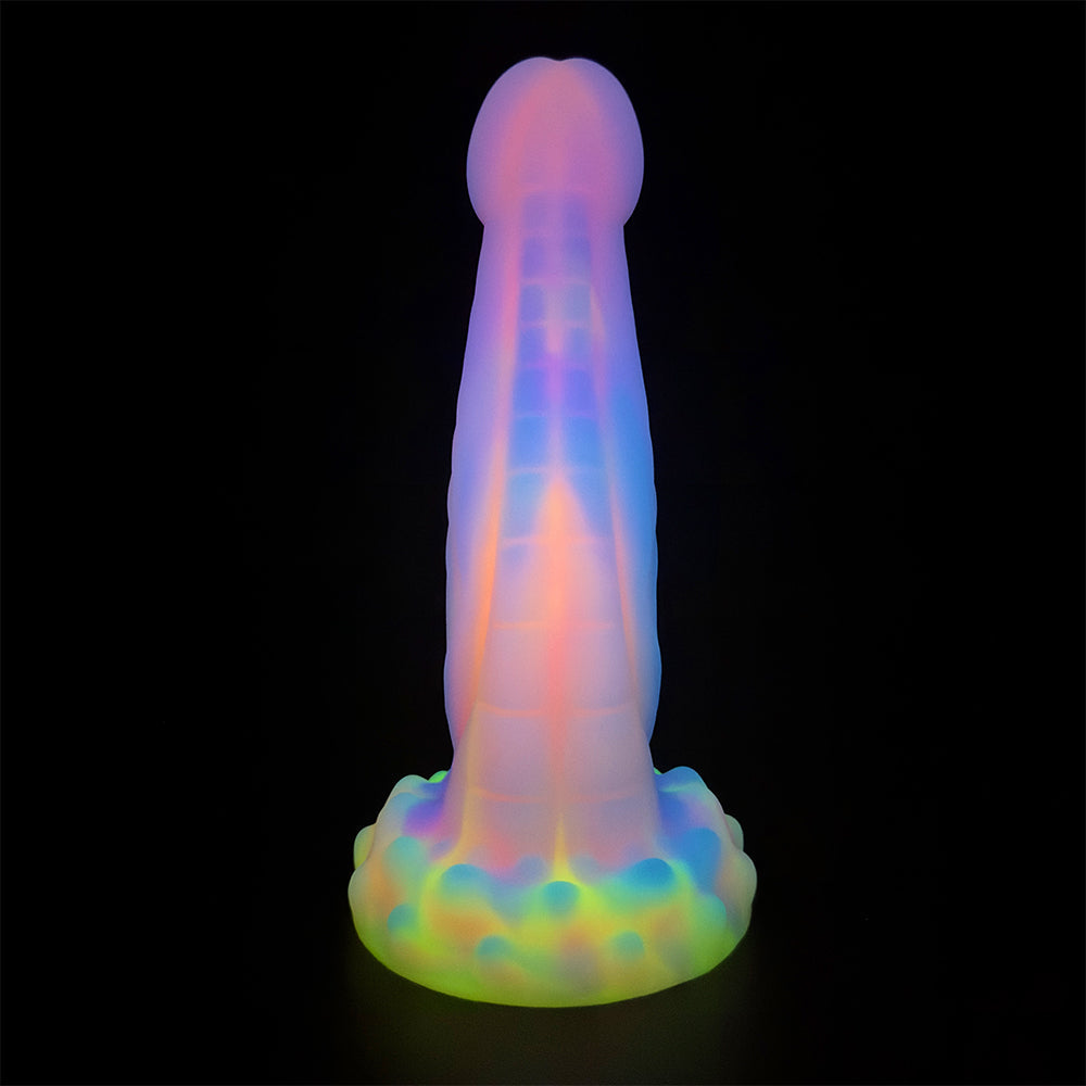 8 Inch Light Up Fantasy Anal Snake Dildo Xoxomoving