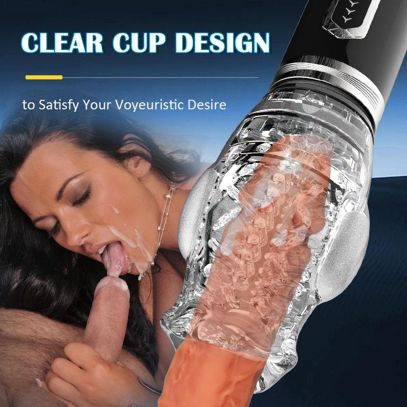 Rover - Telescopic Rotation Masturbation Cup - Xoxomoving