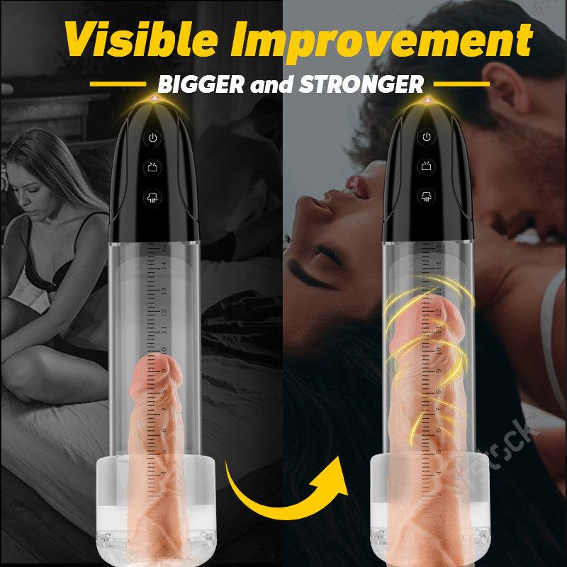 Swirl - 2 In 1 Vagina Sucking Electric Penis Pump - Xoxomoving