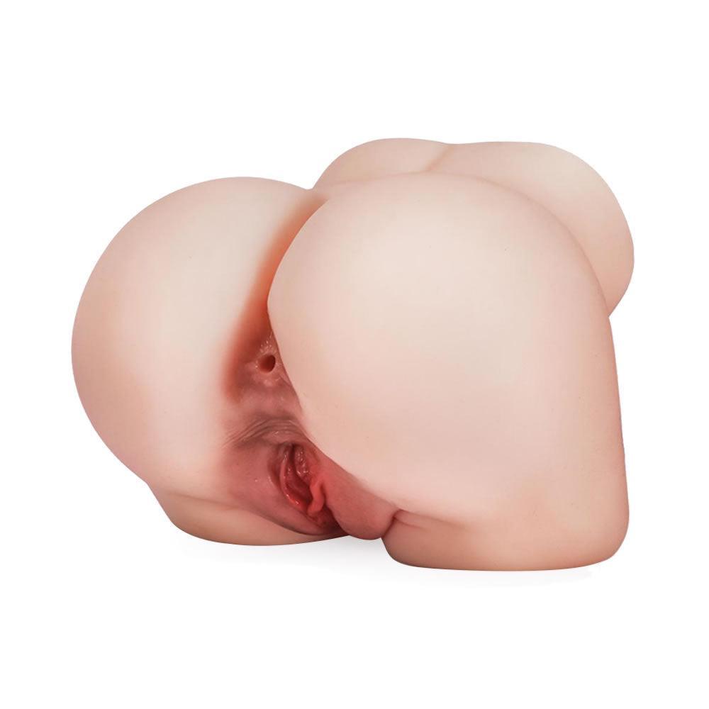 3D Dual Channel Realistic Bubble Butt Masturbator Toy - Unleash Your Wildest Desires - Xoxomoving