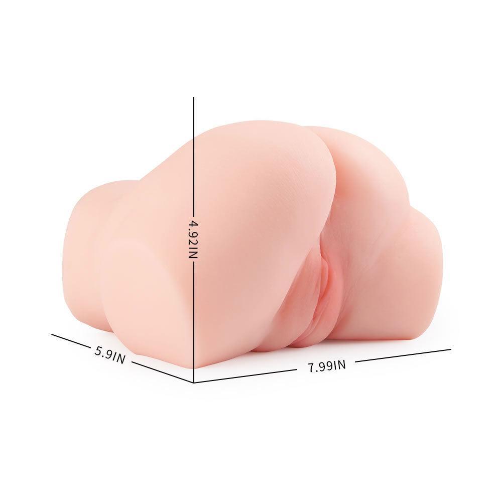 4.4lb Easily Love Dual Channel Realistic Butt - Xoxomoving