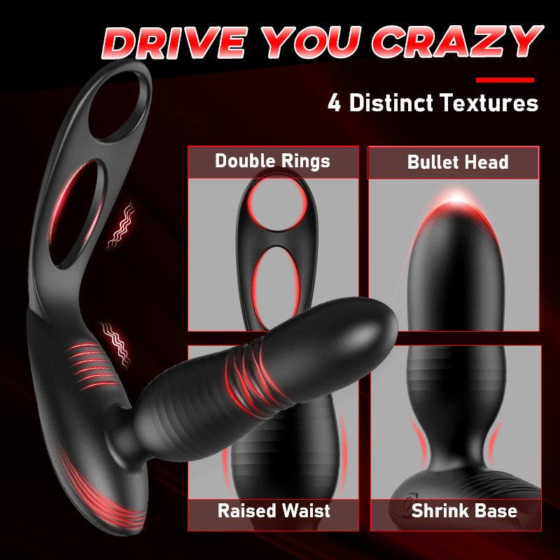 Alston - Thrusting Vibrating Prostate Massager - Xoxomoving