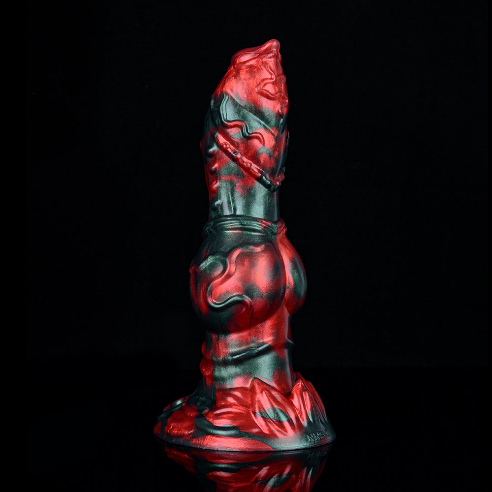 9 Inch Animal Knot Silicone Dog Dildo Xoxomoving