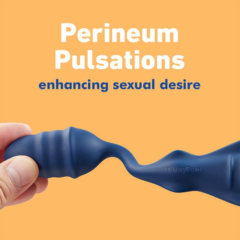 Wave - 9 Vibrating Anal Toy for Couple or Solo Fun - Xoxomoving