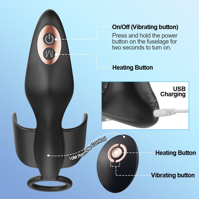 Elysium - Vibrating Heating Prostate Massager - Xoxomoving