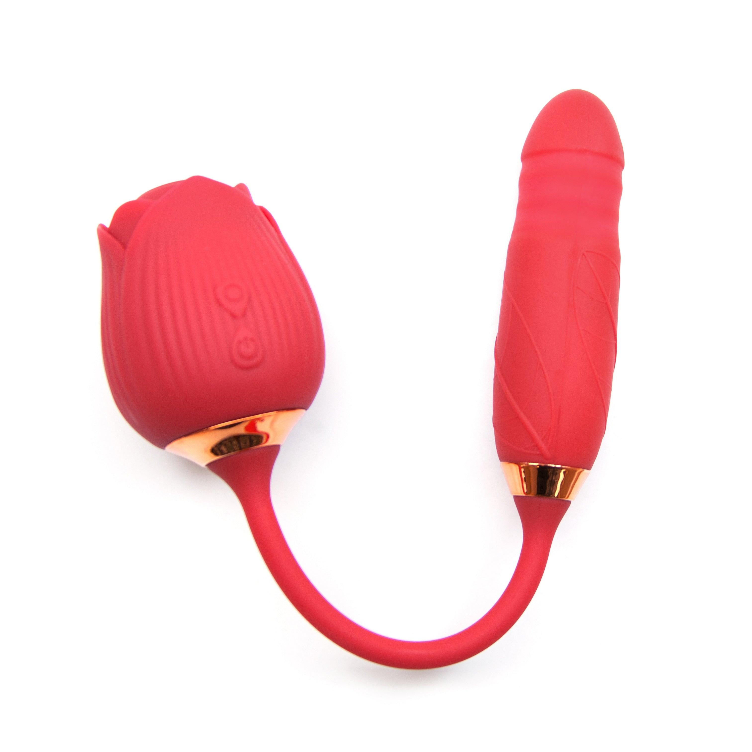 Dual rose Dual rose vibrator - Xoxomoving