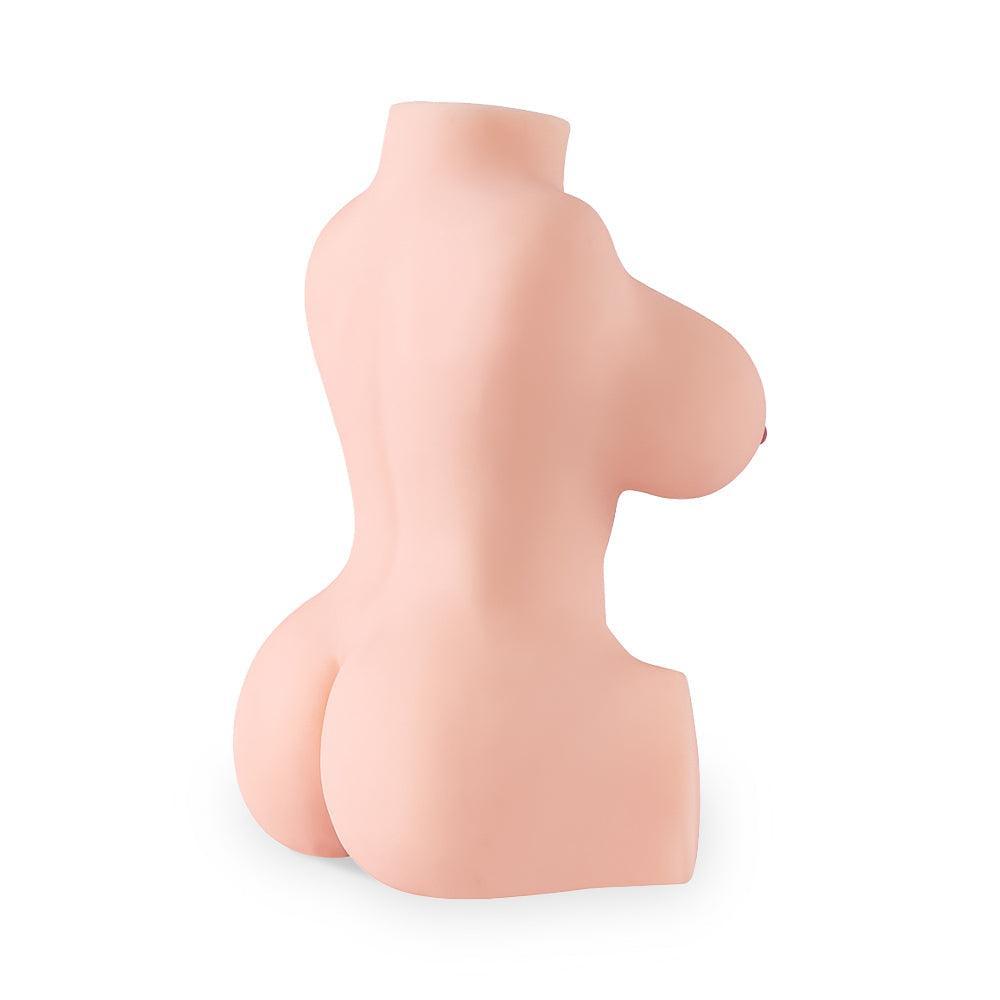 5.38lb Dual-Entrances Realistic Busty Doll Male Masturbator with Breast Pussy Ass - Xoxomoving