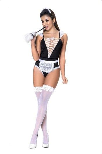 Mapale 3 Piece French Maid Bodysuit