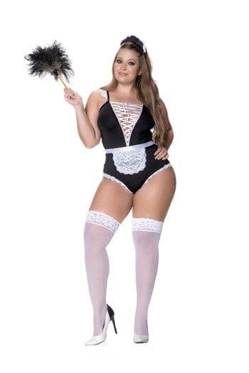 Mapale 3 Piece French Maid Bodysuit