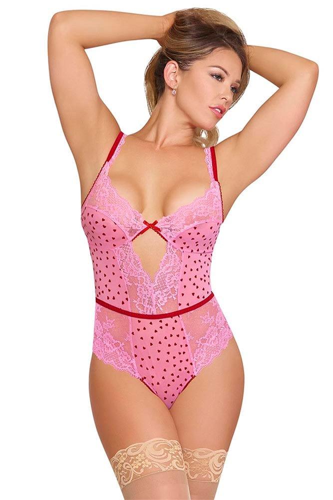 Exposed Balconette Teddy