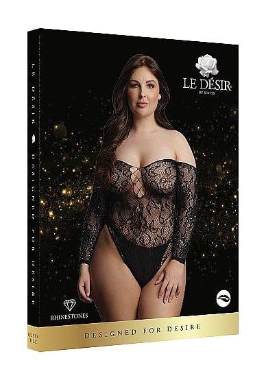 Le Desir Wonder Rhinestone Bodysuit