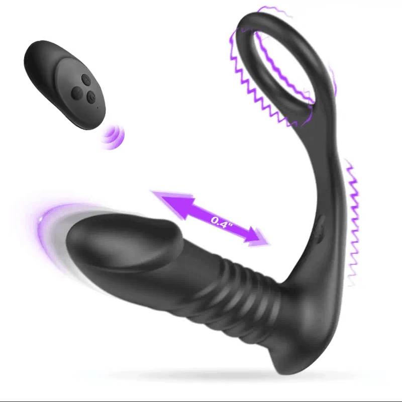 Moore - Thrusting Remote Control Cock Ring - Xoxomoving