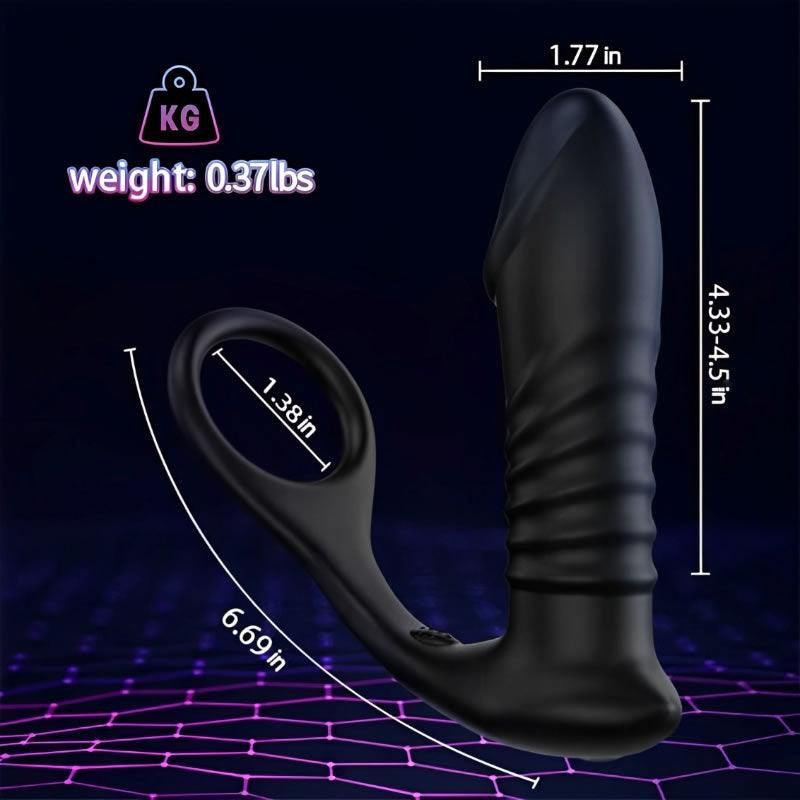 Moore - Thrusting Remote Control Cock Ring - Xoxomoving