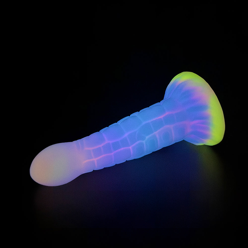 7 inch Alien Anal Glow In The Dark Dildo Xoxomoving