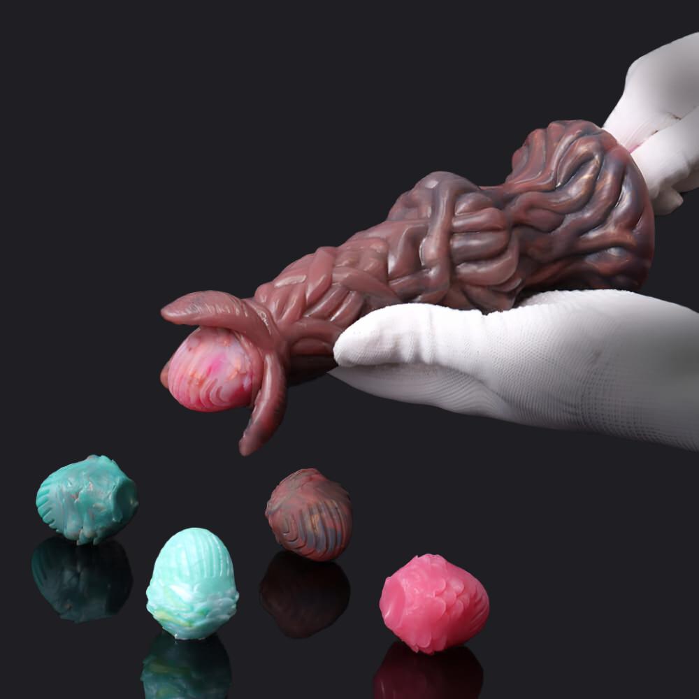 Pandora Ovipositor Dildo Premium Silicone Alien Fantasy Toy Xoxomoving