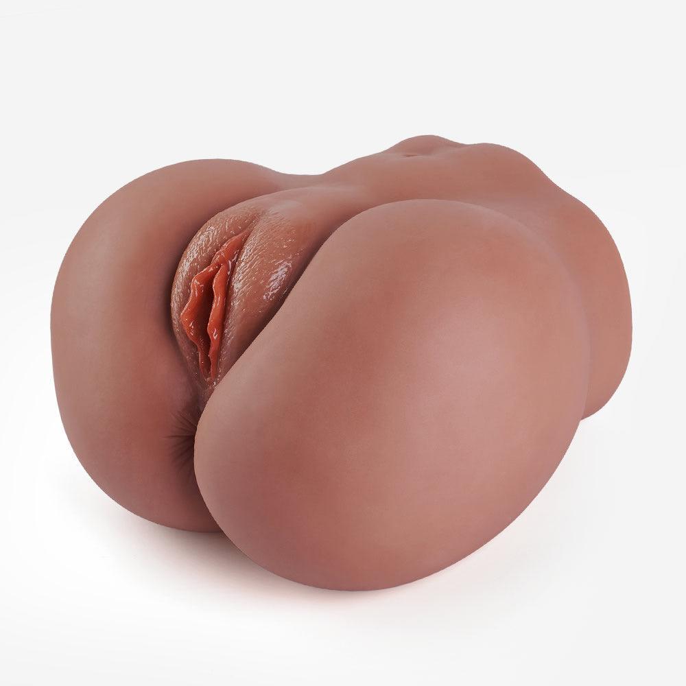 6.23lb Mariane Browned Caramel Sexpot Dual Tunnel Realistic Anal - Xoxomoving