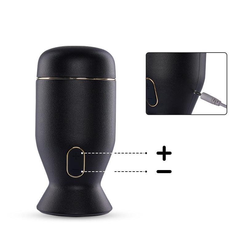 6-Pattern Rotating Easy-Carrying Masturbation Cup Glans Trainer - Xoxomoving