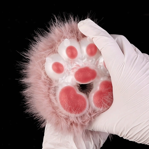 Fantasy Cat Paw Animal Pussies Furry Sex Doll - Male Plush Silicone Penis Masturbation Cup Domlust