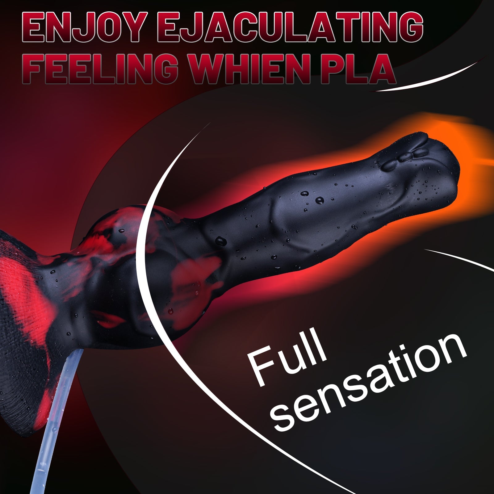 8 Inch Knot Dog Squirting Dildo ＳＴＳ
