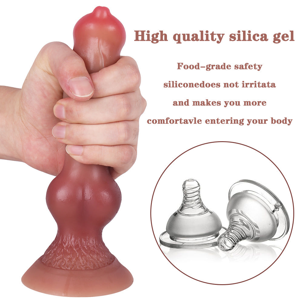 7 Inch Soft Knot Wolf Animal Dildo ＳＴＳ