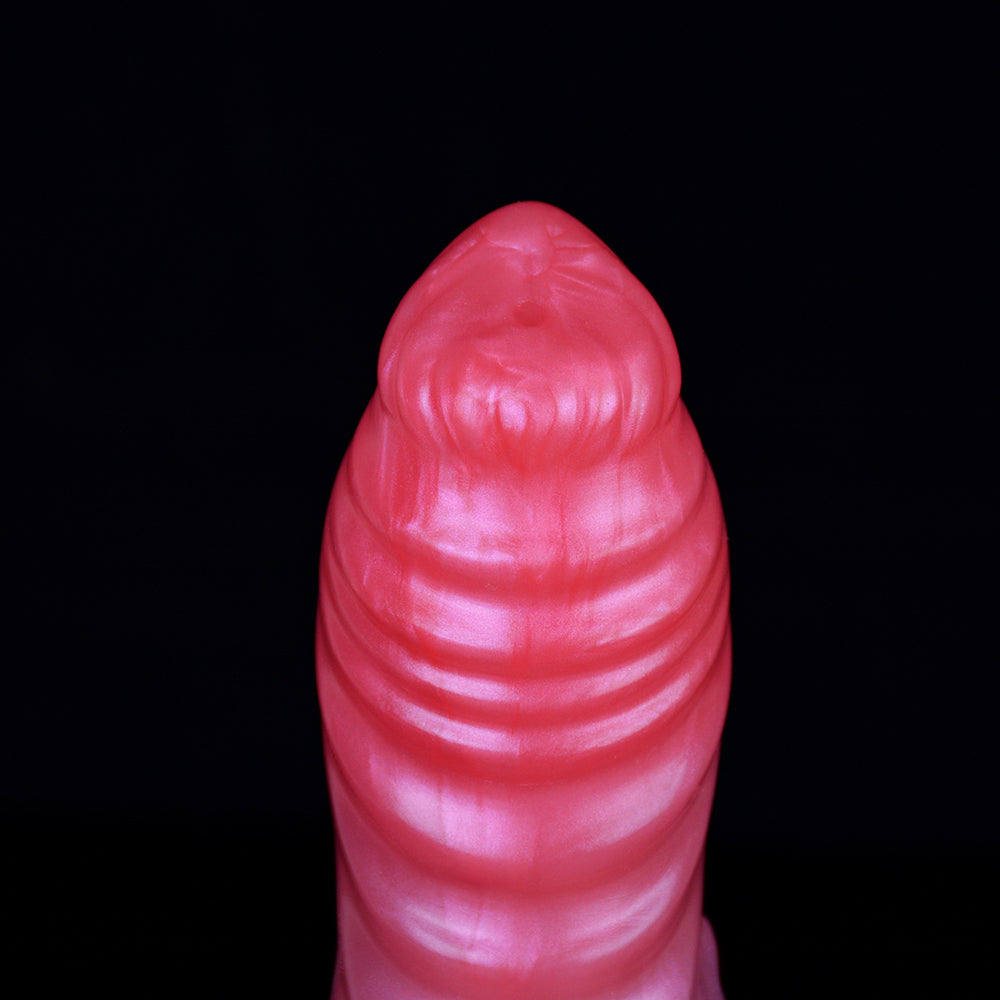 7 Inch Silicone Knot Dog Spiked Dildo Xoxomoving