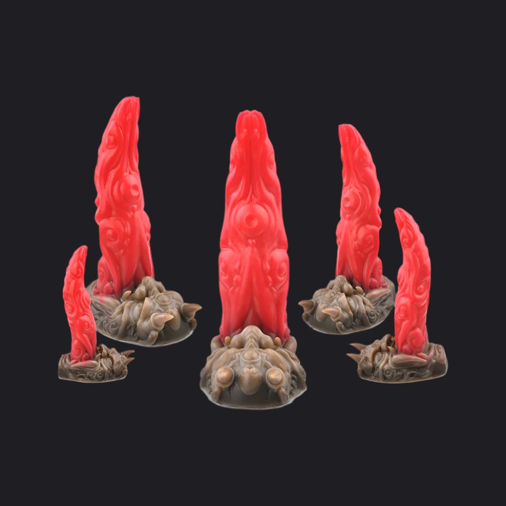 Gargoyle's Tongue Dildo Premium Silicone Mythical Fantasy Toy Xoxomoving