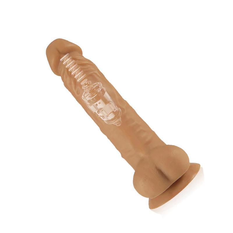 7.87 Thrusting G-Spot Dildo - Vibrating, Heating, Realistic - Xoxomoving