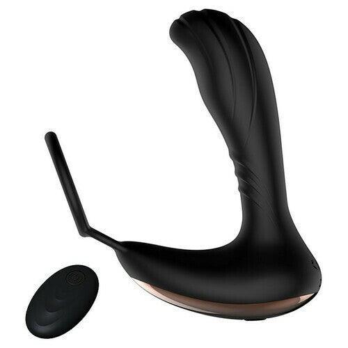 7-Frequency Wireless Prostate Massager Cock Ring with Remote Control - Xoxomoving