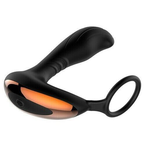 7-Frequency Wireless Prostate Massager Cock Ring with Remote Control - Xoxomoving