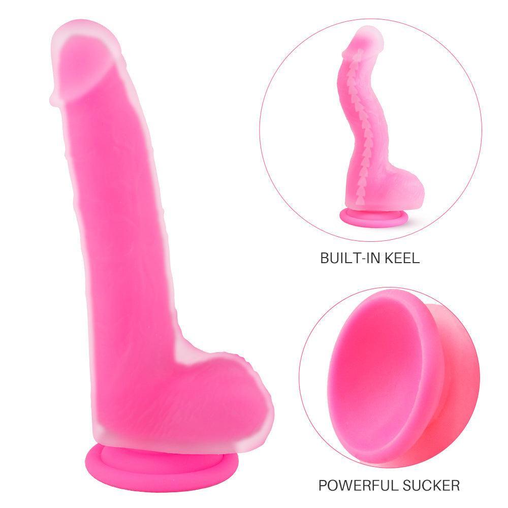 7 Inch Dildo With Flexible Spine - Xoxomoving