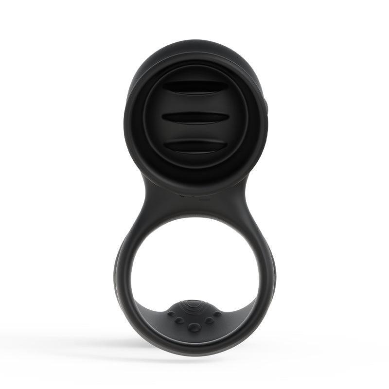 7-Mode Vibration Stimulating Tongue Double Cock Ring for Couple Play - Xoxomoving