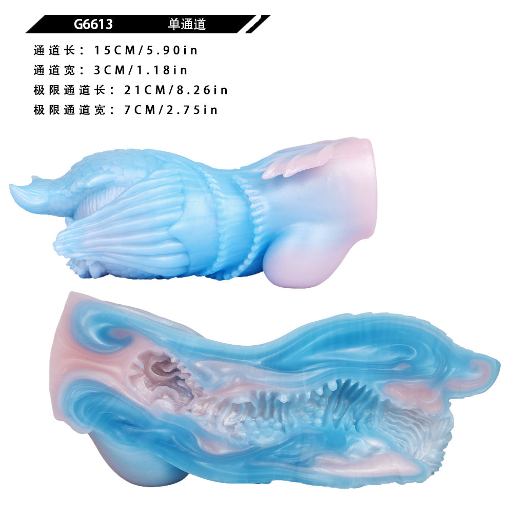Mermaid Fantasy Pocket Pussy – Ultra-Realistic Silicone Masturbation Blowjob Sex Toys for Men Xoxomoving