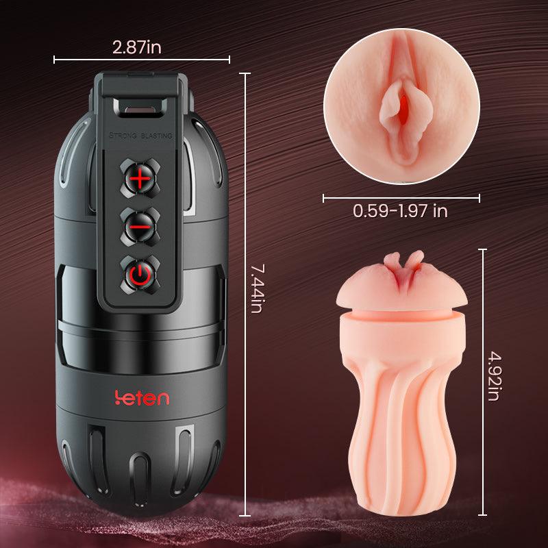 Flash - Vibrating APP Control Masturbation Cup - Xoxomoving